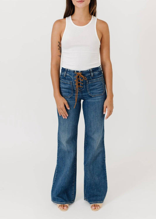 Nili Lotan - Women's Florence Lace Up Jean