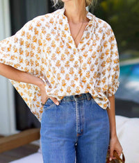 Emerson Fry - Mandarin Collar Top