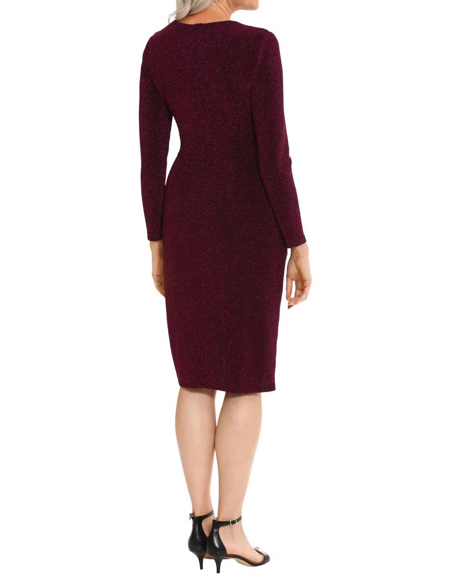 For Maggy London Dovana Lurex Dress