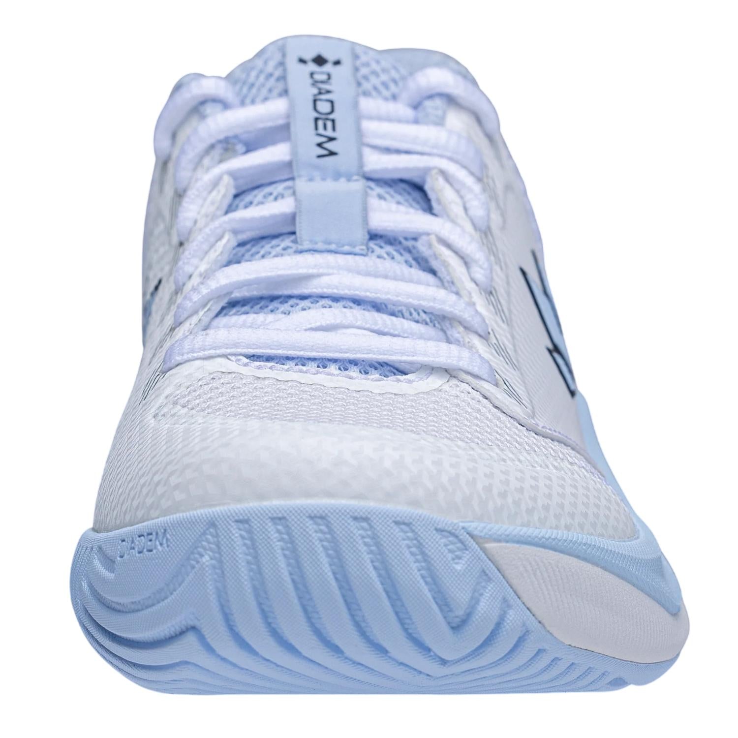 Diadem Sports Women's Court Flo Pickleball Shoes in white sky - women's shoe - alternate view