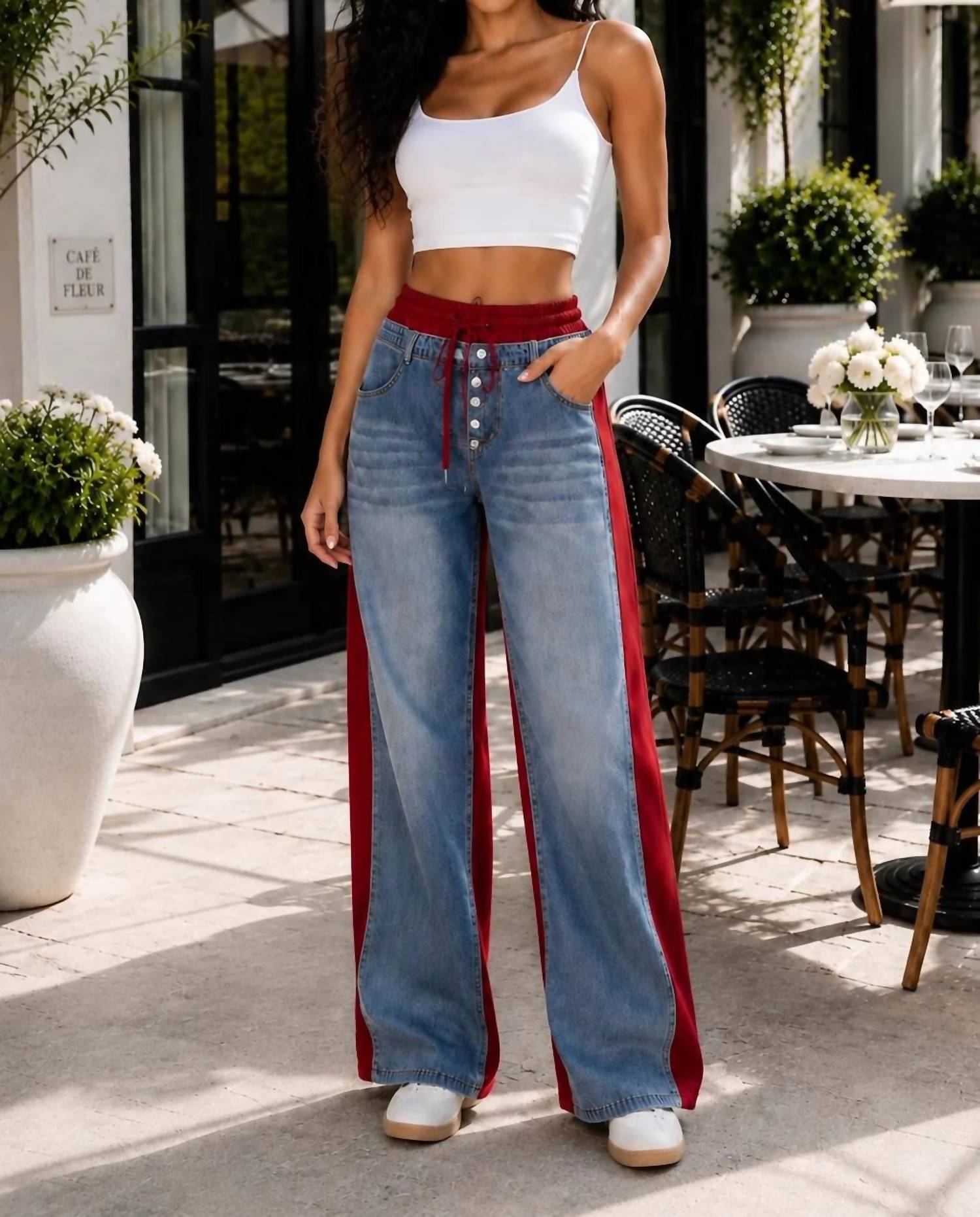 Surelymine - Apex Hybrid Wide Leg Jeans