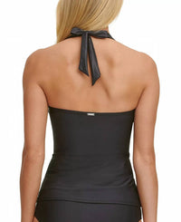 Dkny - Front Halter Tankini Swimsuit Top