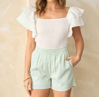 Hailey & Co - Phoenix Checkered Short