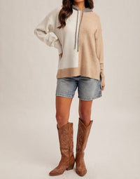 Hem & Thread - In Line Sweater Hoodie