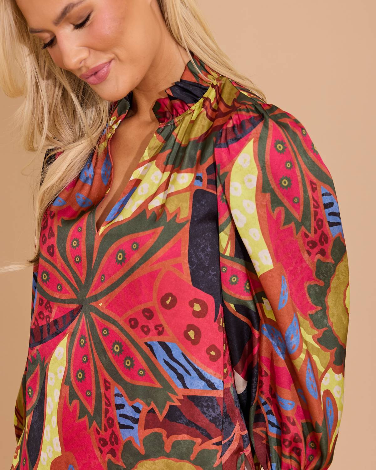 Alden Adair - Phoebe Cuffed Sleeve Top