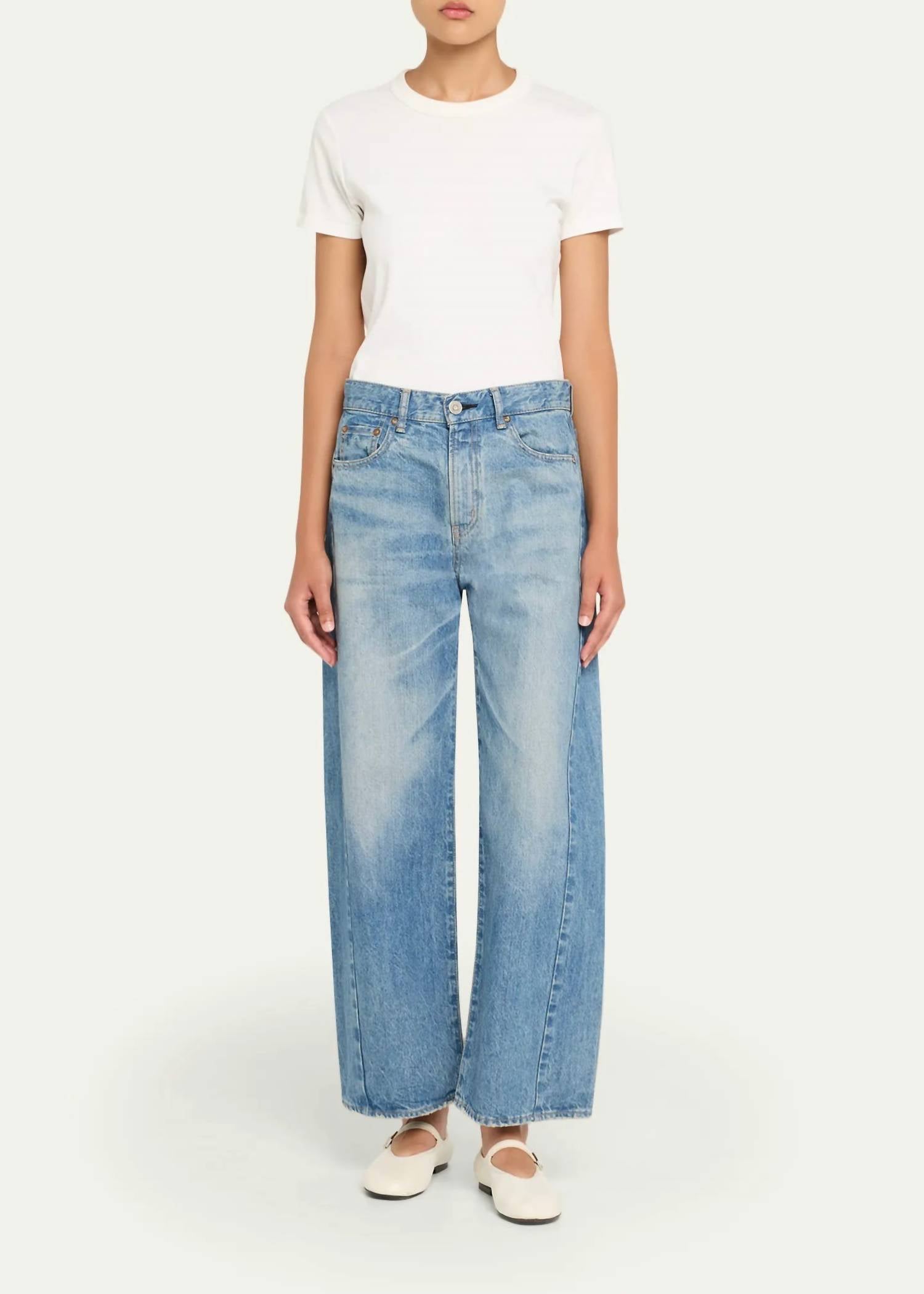 Moussy - Bayard Side Line Cocoon Jeans