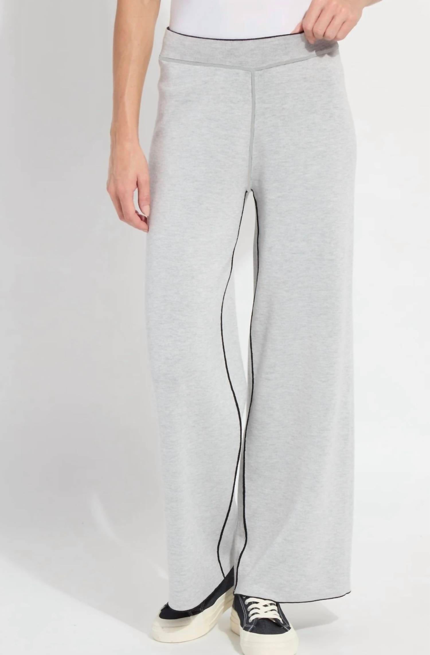 Lysse - ODESSA REVERSIBLE KNIT LOUNGE WIDE LEG (28" INSEAM)