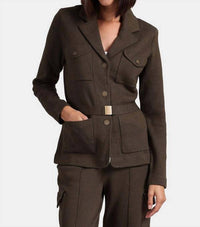 Minnie Rose - Women's Belt Blazer