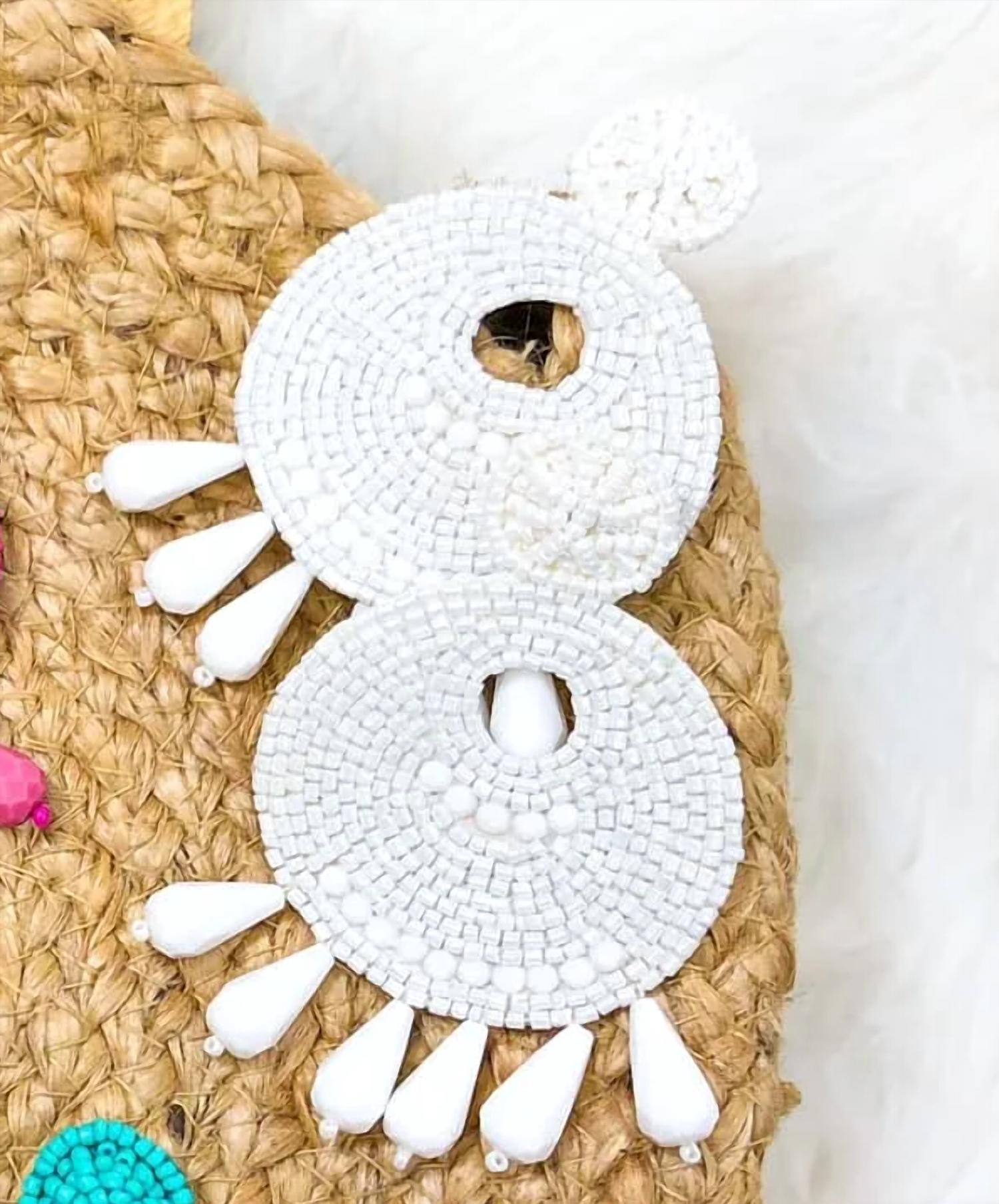 Jess Lea - Women's Beaded Drop Earrings