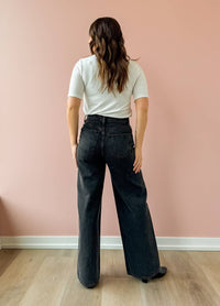 Daze - Wonderer Mid Rise Palazzo Jeans