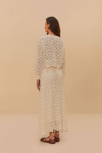 Farm Rio - Flower Crochet Skirt