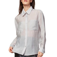 Adroit Atelier - Bijou Transparent Buttoned Up Blouse