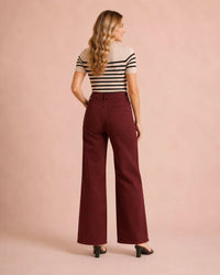 Mica Denim - Wesley Wide Leg Pants