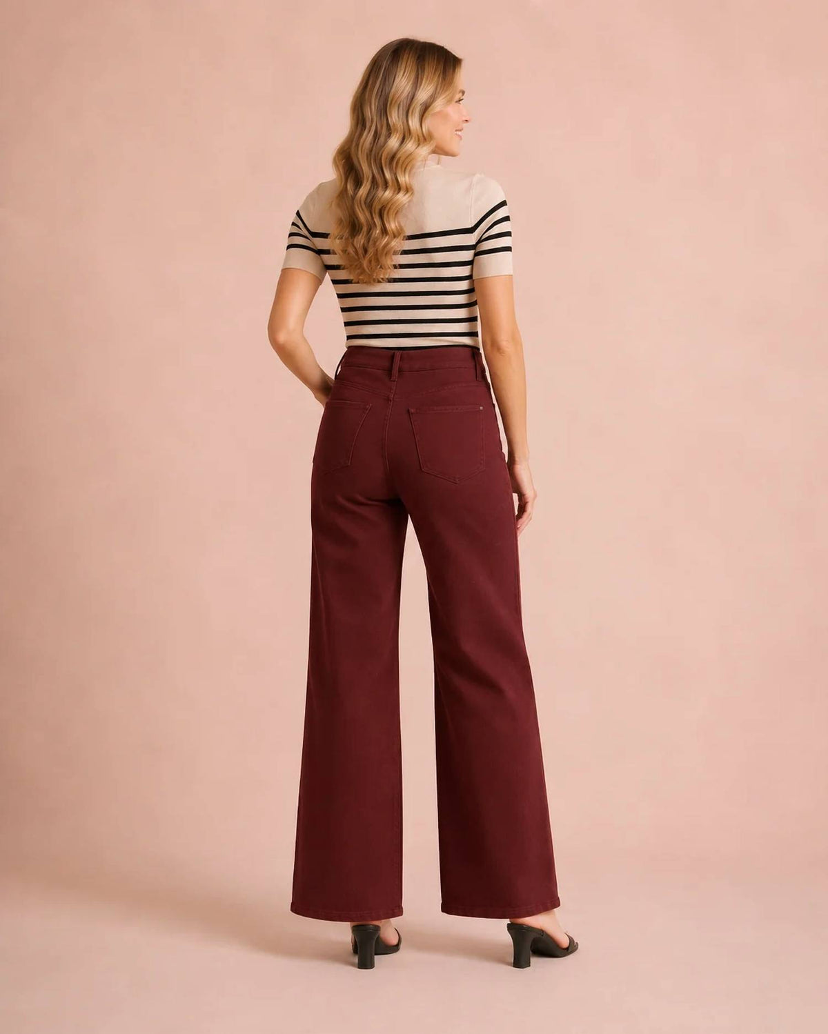 Mica Denim - Wesley Wide Leg Pants