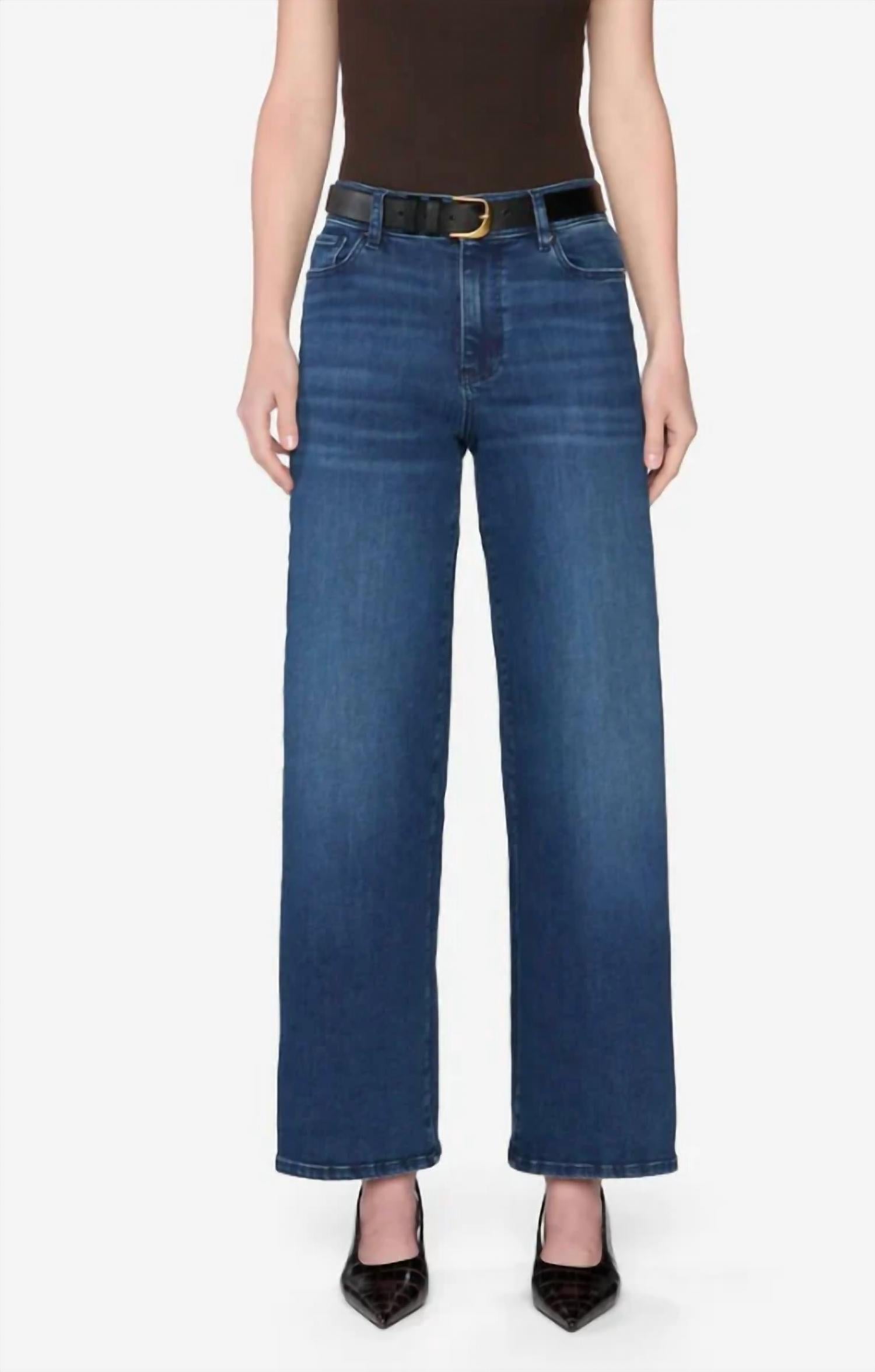 FRAME Le Palazzo Crop Jeans in keepsake - women's jeans