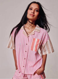 Echo - Cassis Camp Shirt