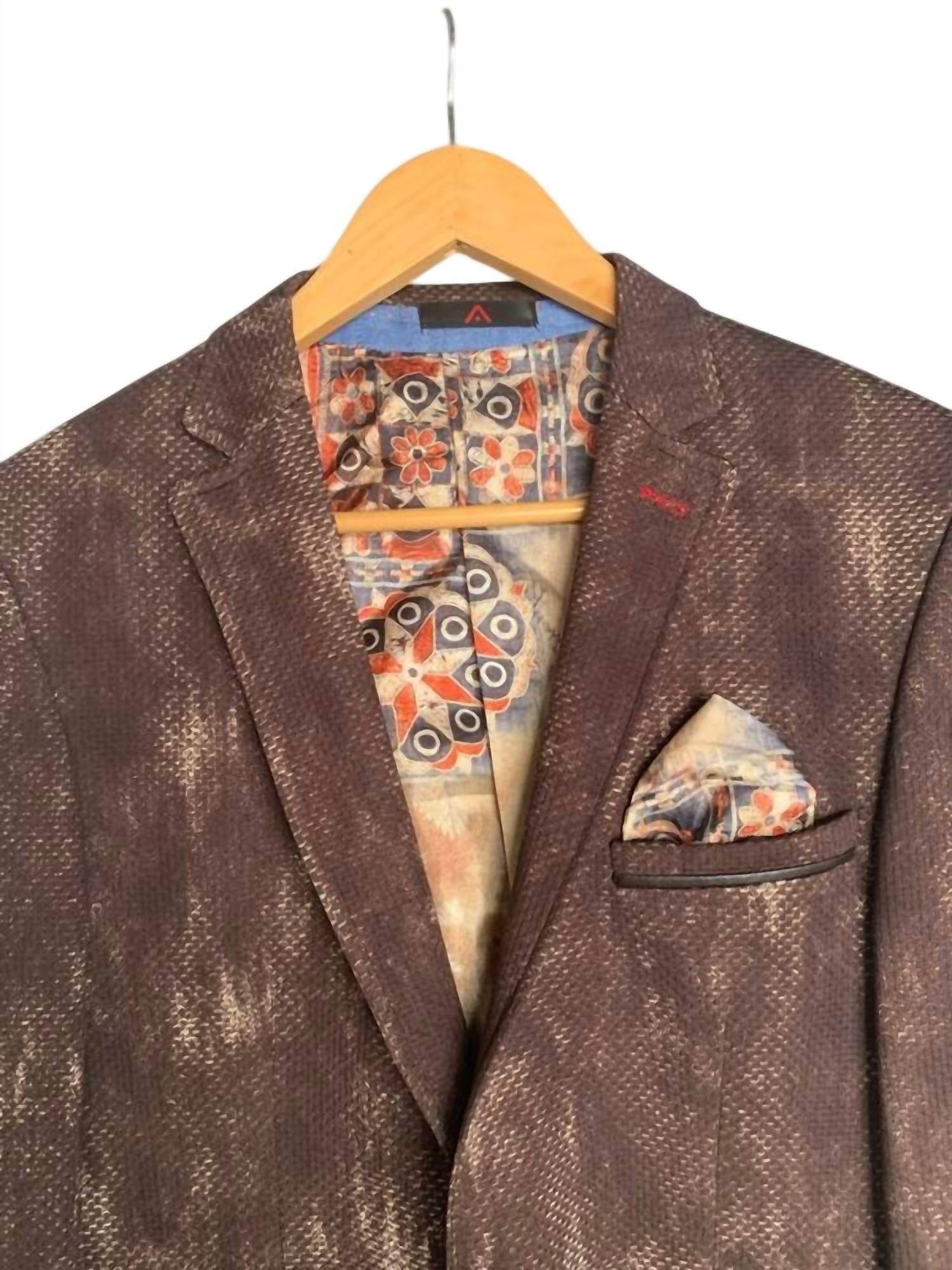Carlos Amorin - Women Wool & Leather Blazer