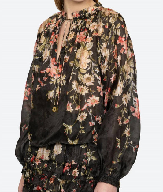 Sea - Jolie Floreal Long Sleeve Top