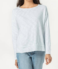 Lilla P - Long Sleeved Seamed Boatneck Top