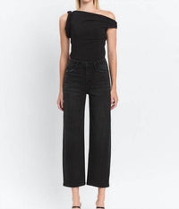 Vervet By Flying Monkey - Amelia High Rise Barrel Jeans