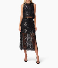 Cami Nyc - Women's Aylin Sequin Lace Skirt