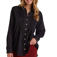 Bella Dahl - Women's Pintuck Flowy Shirt