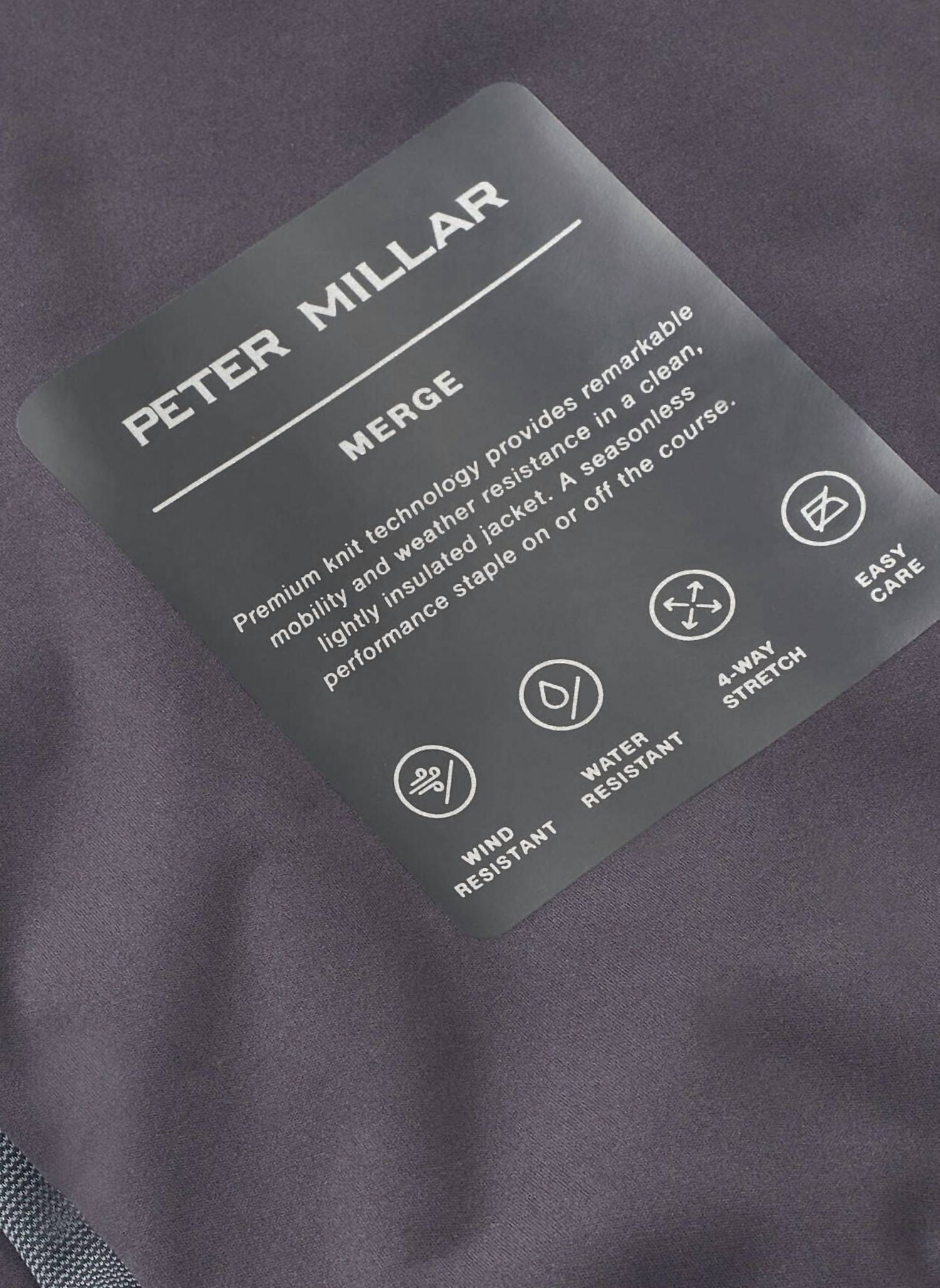 PETER MILLAR Merge Hybrid Jacket in irdim iridium - men's jacket - view 6