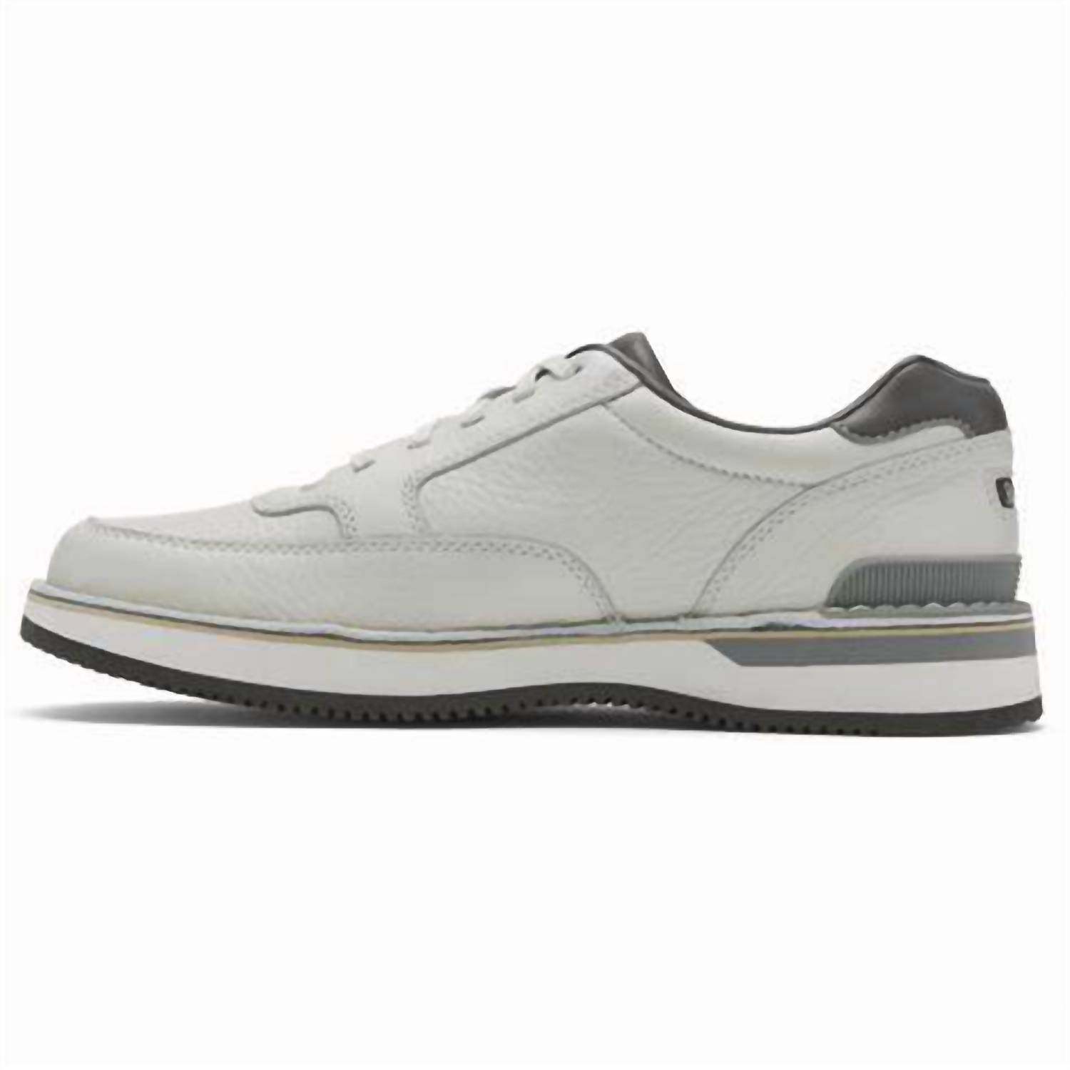 ROCKPORT Men's 9000 Prowalker Limited Edition Shoes in off white - men's sneaker - detail view
