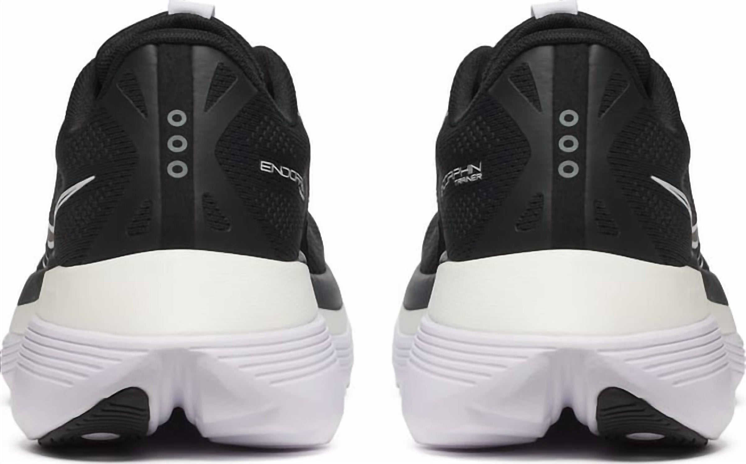 SAUCONY Men's Endorphin Trainer Sneakers in black white - men's shoe - view 5