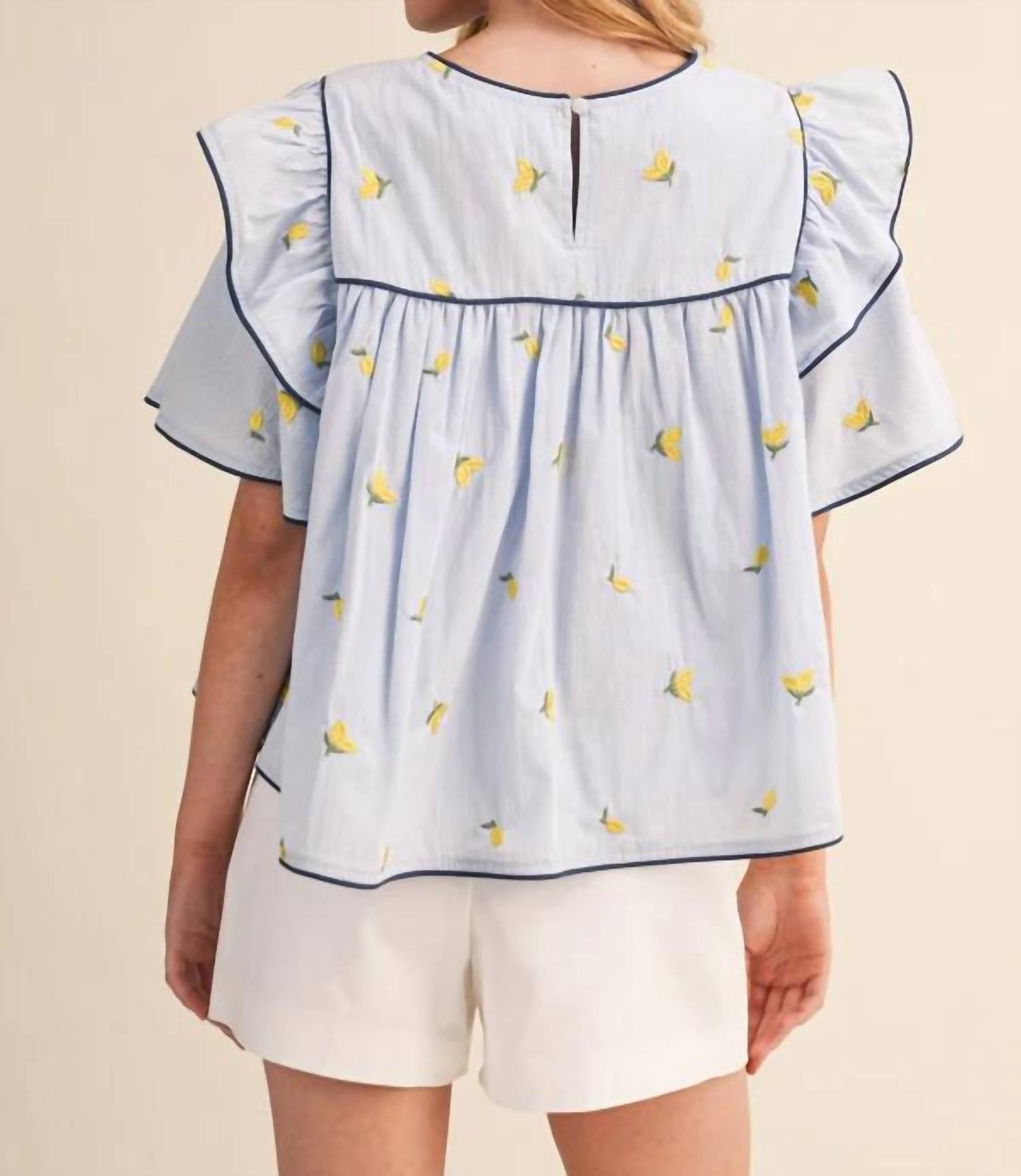 &Merci - Springtime Lemonade Top