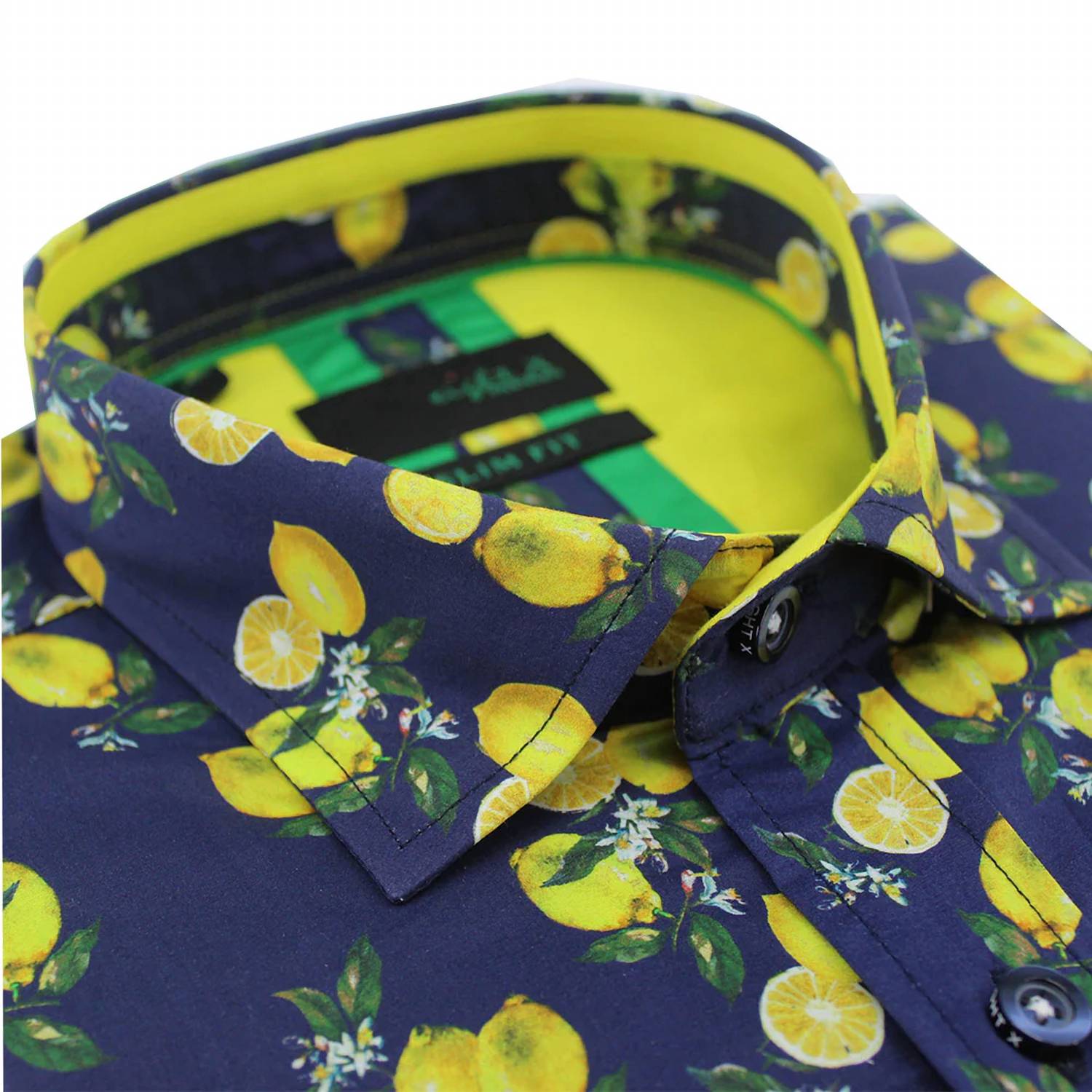 Eight X - Lemon Melody Print Short Sleeve Shirt