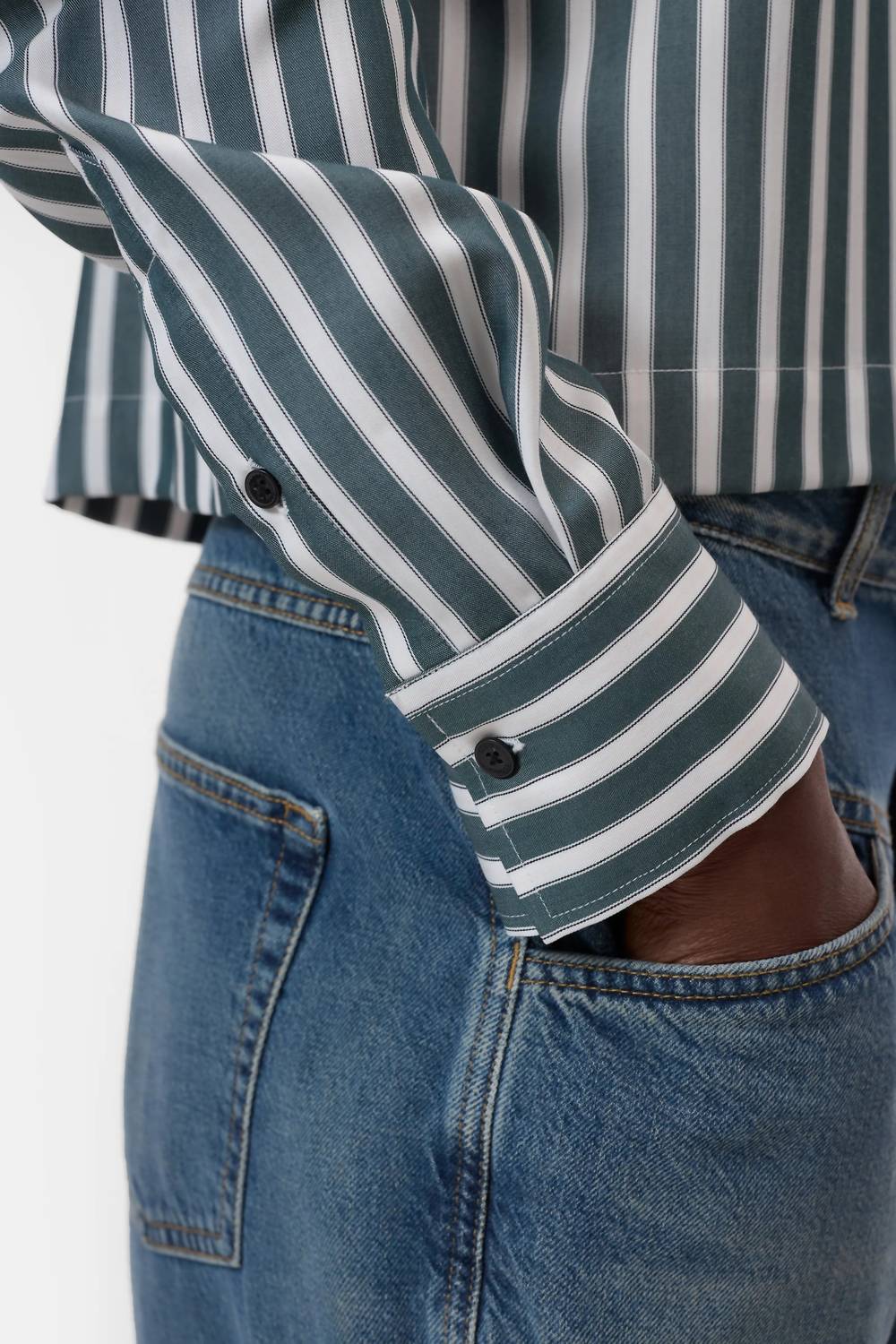 Closed - Women's Cropped Classic Shirt