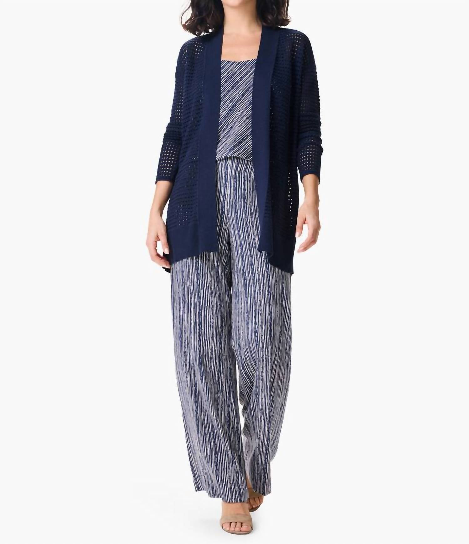 Nic + Zoe - Moonlight Mesh Cardigan