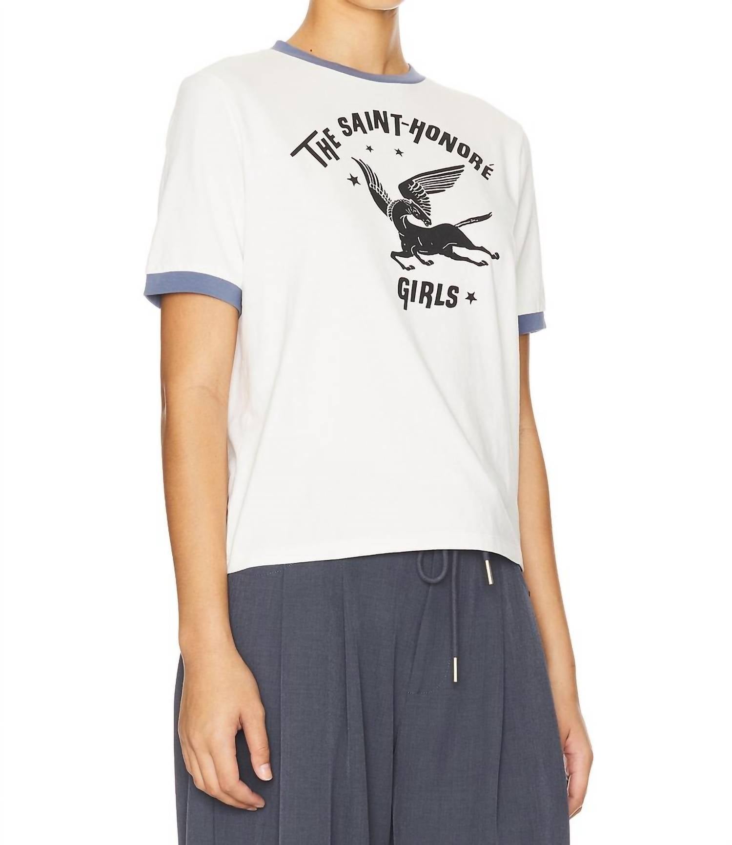 Etre Cecile - St. Honore Girls Ringer T-shirt