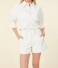 Dolce Cabo - Vegan Leather Short