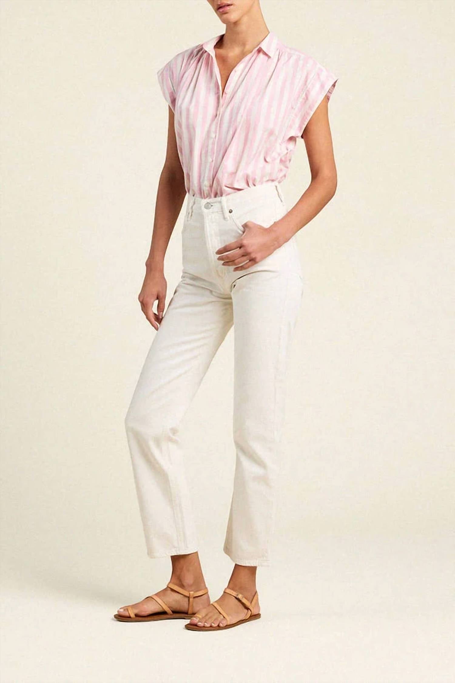 Trovata - Della Cropped Shirt