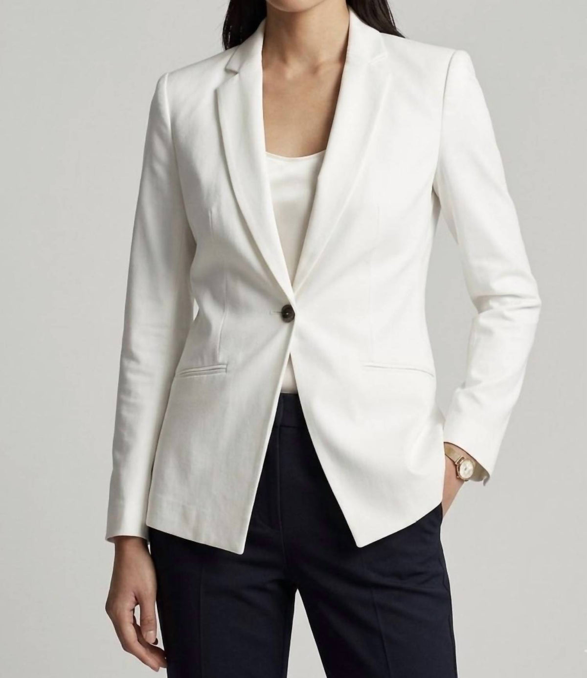 Elaine Kim - Pre-loved Queenton Strech Cotton Blazer