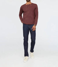 Duer - Purepima Vintage Henley Long Sleeve Shirt