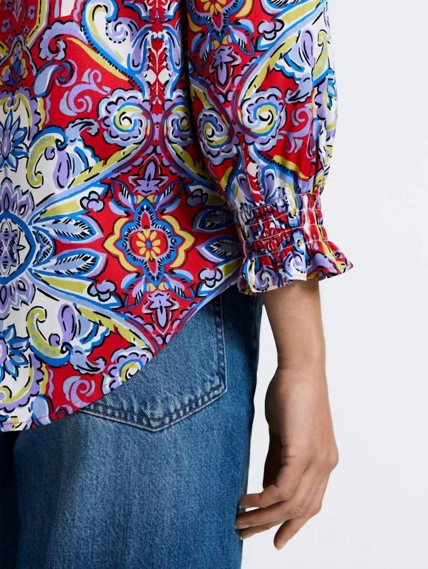 Foxcroft - 3/4 Sleeve Blouse