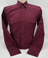 Legend Or Lies - Men's Snap Printed Western Shirt