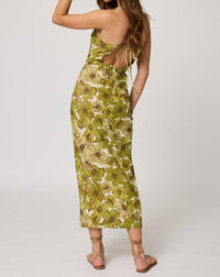 Stillwater - Giada Square Neck Apron Midi Dress