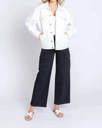 Letter To Juliet - OVERSIZED DENIM JACKET