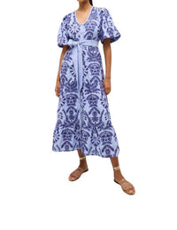 Marie Oliver - Natty Floral Embroidery Dress