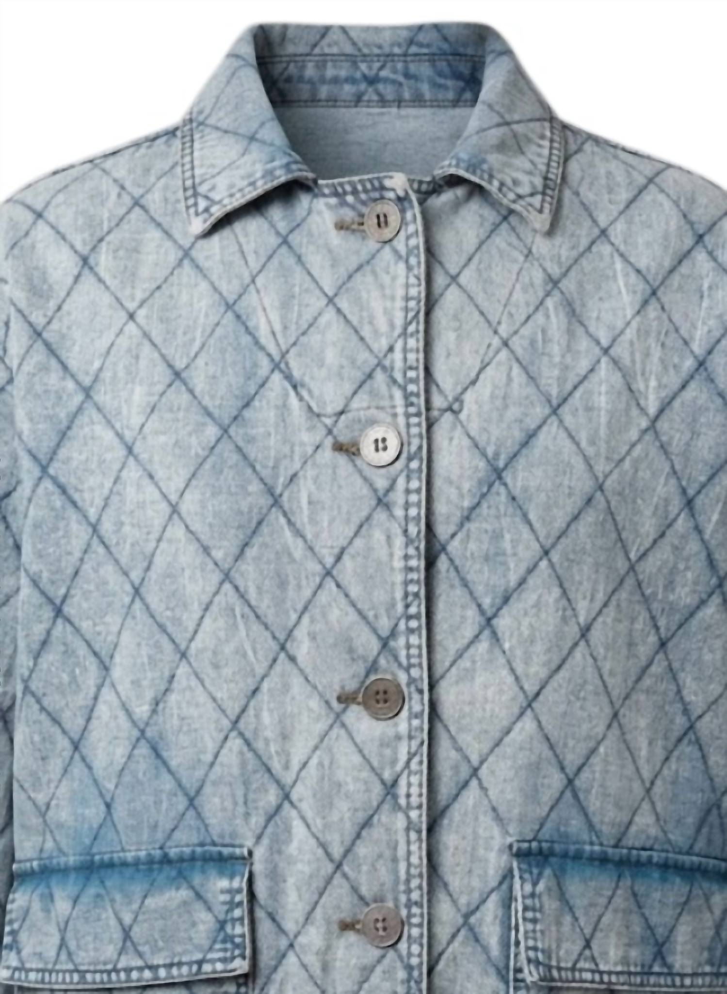 Ee:Some - Women's Quilted Blazer