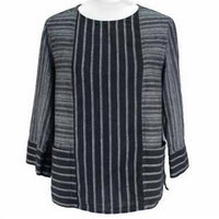 Habitat - Mixed Up Stripe Linen Pullover