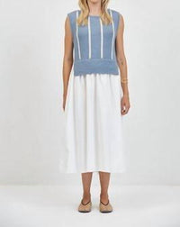 A.Ren - Paige Sweater Twofer Dress