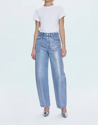 PISTOLA Wes High Rise Barrel Jeans in spellbound 2 - women's jeans