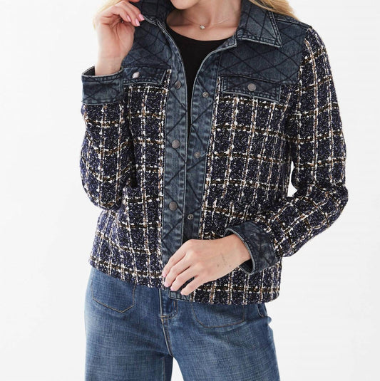 Fdj - MIXED MEDIA TWEED JACKET