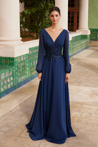 Nox Anabel - Long Sleeve Gown