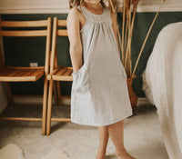Tate & Adele - Yoke Dress With Pockets